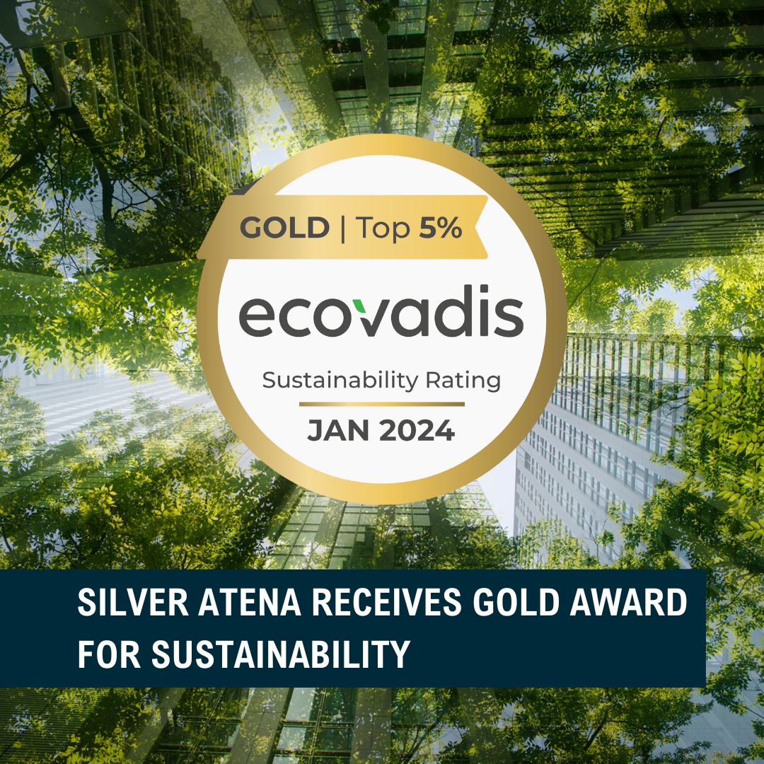 Silver Atena Receives Gold Medal from EcoVadis!